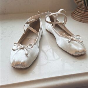 Dolce Vita Cream Ballet Flats